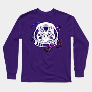 Cat Cosmonaut (Lighter Shirts Version) Long Sleeve T-Shirt